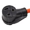 Ac Works Plug Adapter, STW, 6-50R, 14-30P, 6-50P, 14-30P, 1.5 ft., Orange WD1430650-018 - alternate 2